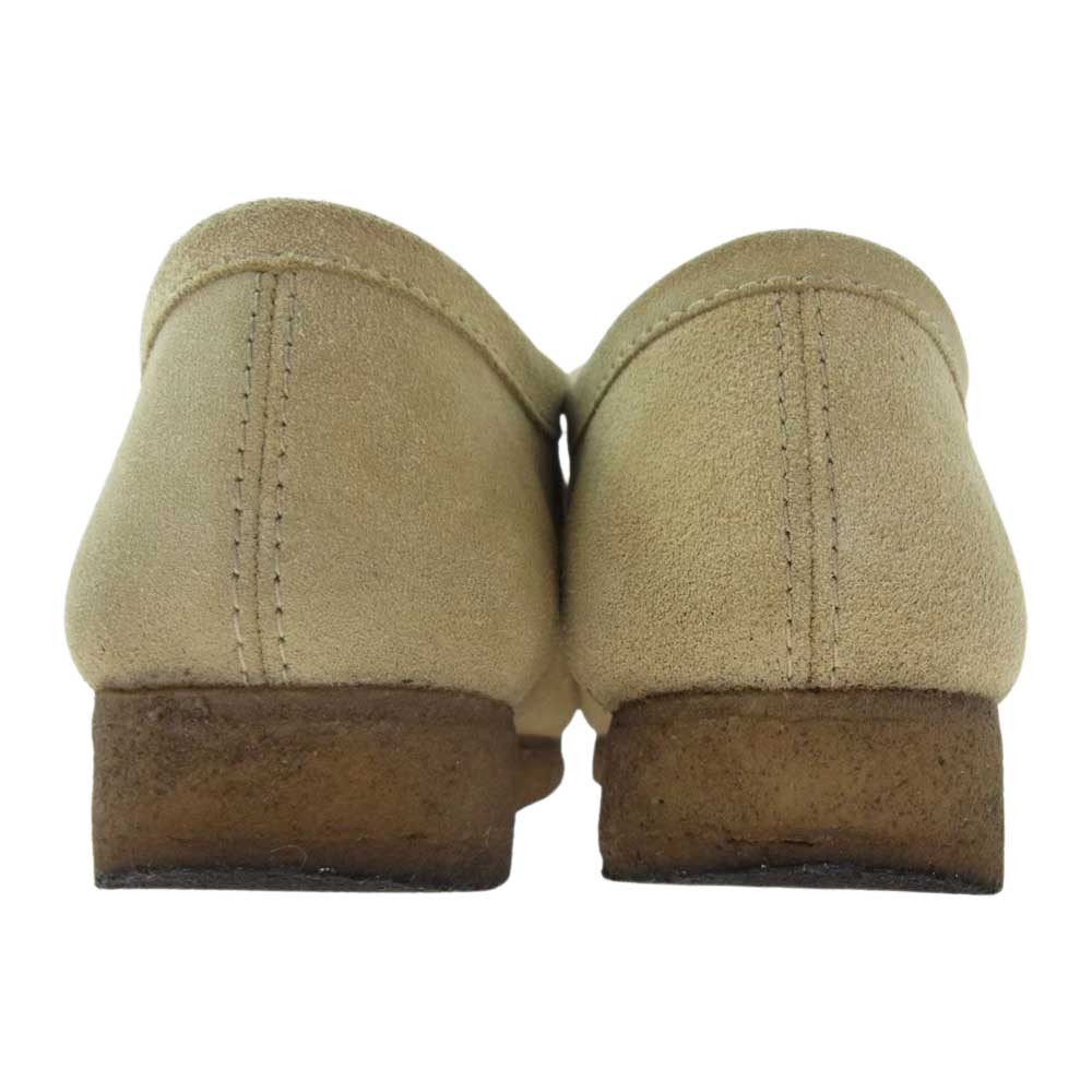 Clarks クラークス Wallabee ワラビー クレープソール シューズ ライトブラウン系 26cm【中古】