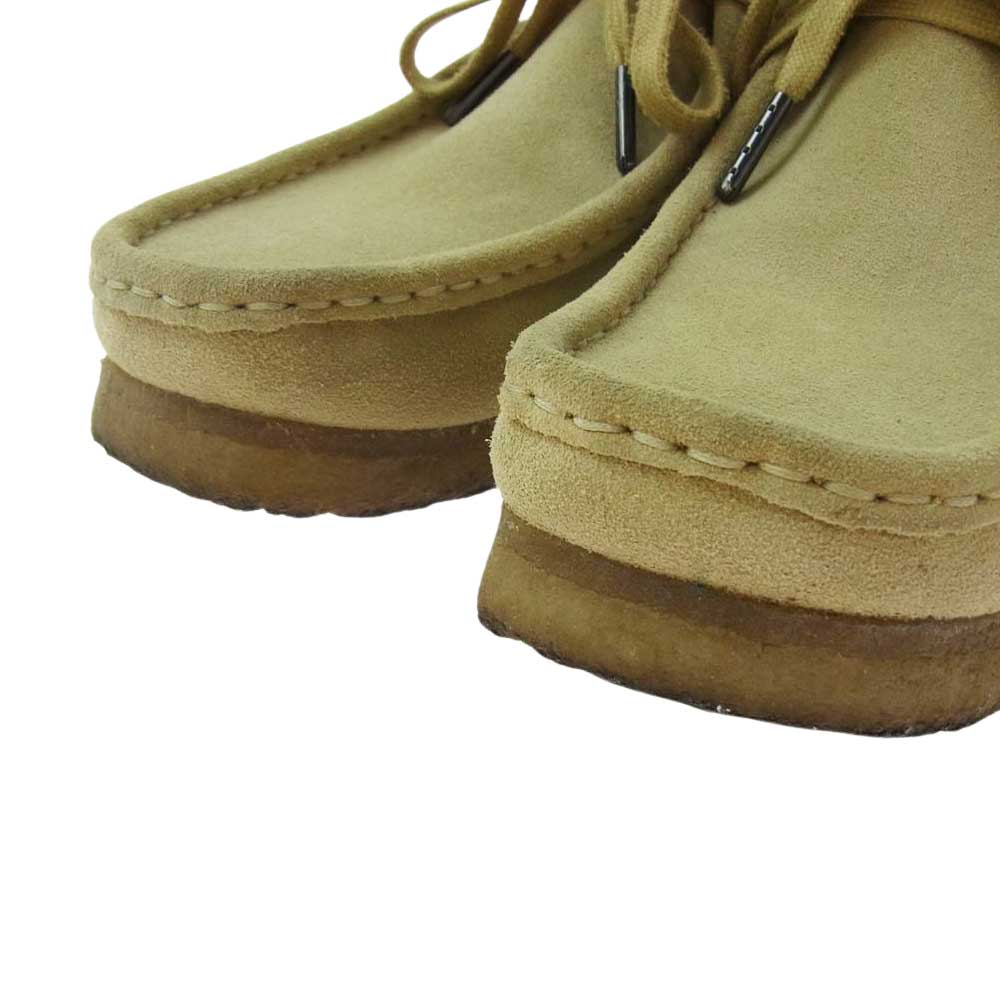 Clarks クラークス Wallabee ワラビー クレープソール シューズ ライトブラウン系 26cm【中古】