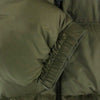 THE NORTH FACE ノースフェイス ND91841  NUPTSE JACKET ヌプシ ジャケット ロゴ刺繍 ナイロン ジップ アップ ダウン  カーキ系 ブラック系 XL【中古】