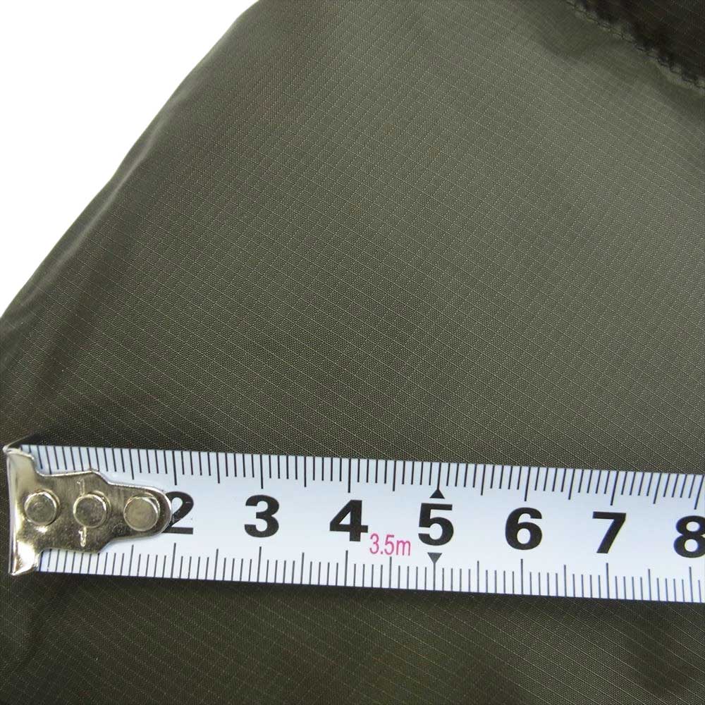 THE NORTH FACE ノースフェイス ND91841  NUPTSE JACKET ヌプシ ジャケット ロゴ刺繍 ナイロン ジップ アップ ダウン  カーキ系 ブラック系 XL【中古】