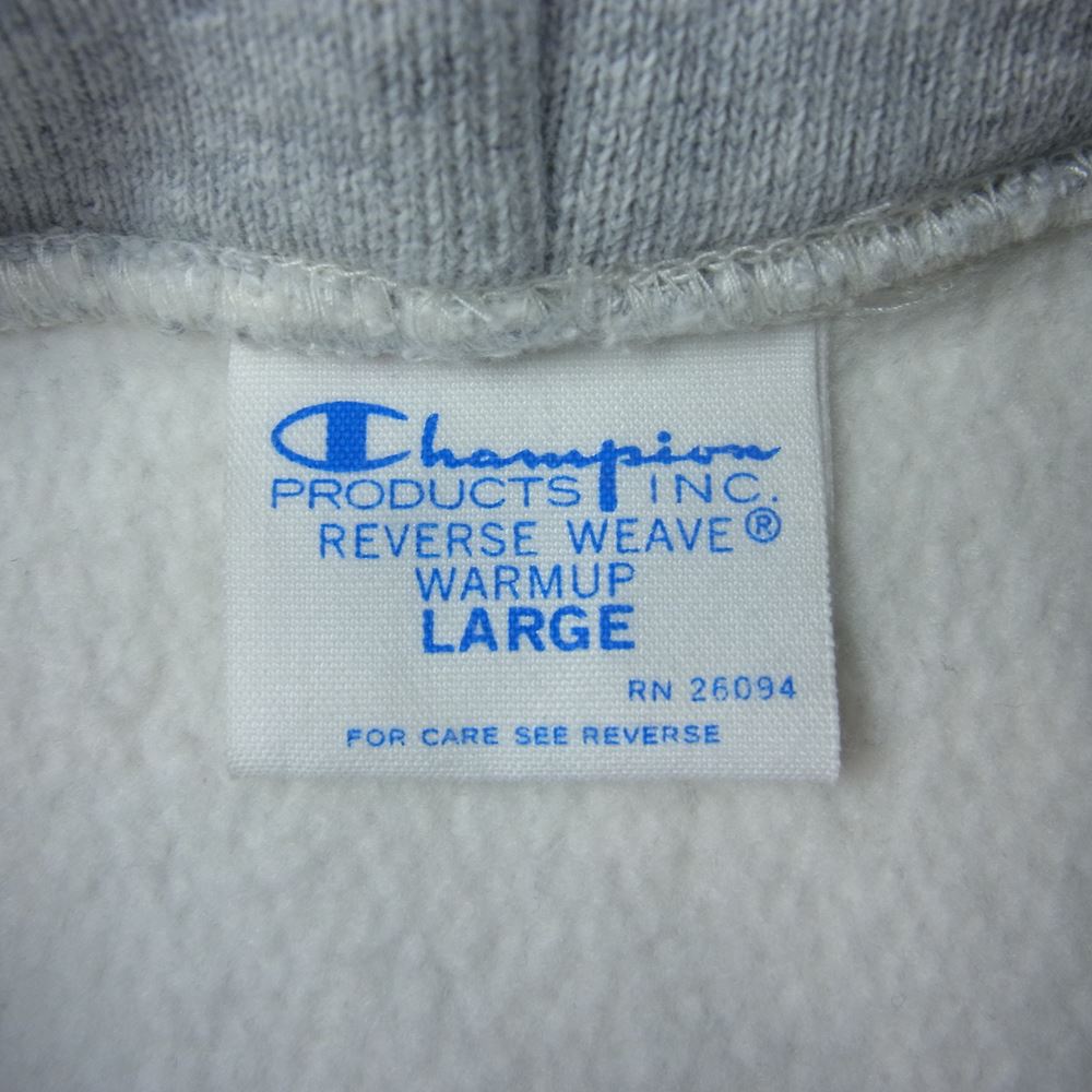 STANDARD CALIFORNIA スタンダードカリフォルニア × Champion Reverse Weave Pullover Hood Sweat  チャンピオン アーチロゴ リバースウェーブ スウェット パーカー グレー系 L【中古】