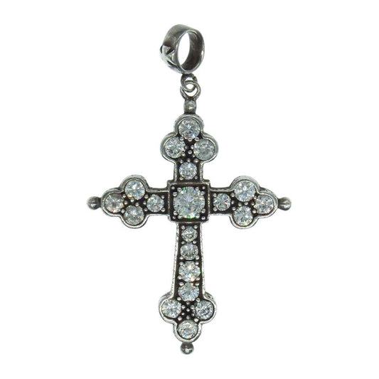 Loree Rodkin ローリーロドキン ゴシッククロス XL ペンダントトップ シルバー系【中古】