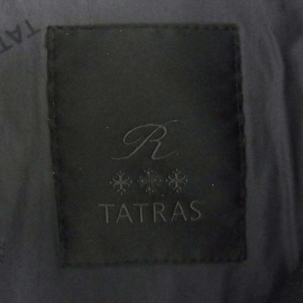 TATRAS タトラス MTAT22A4289-D Rライン DOMIZIANO ドミッツィアーノ ウール ダウン ジャケット ブラック系 3【中古】
