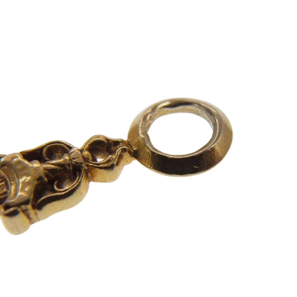 CHROME HEARTS クロムハーツ（原本有） 22K STACK DAGGER ダガー スタック チャーム ペンダント ゴールド系【中古】