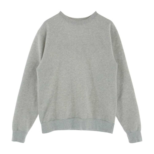 BALENCIAGA バレンシアガ 518249 TAV50 PATCHED SWEATSHIRT バック パッチロゴ スウェット トレーナー オフホワイト系 グレー系 M【中古】