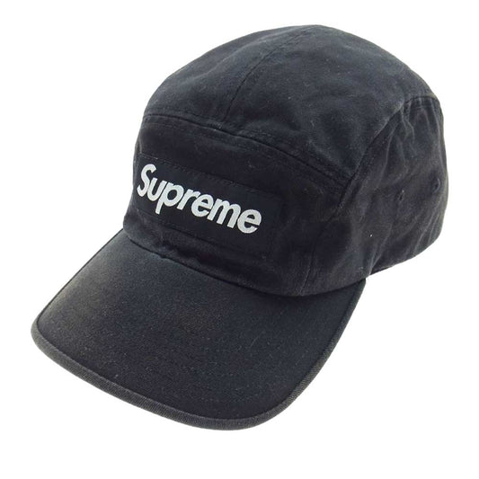 Supreme シュプリーム 5 Panel Camp Cap ボックスロゴ パネル キャンプ ブラック系【中古】