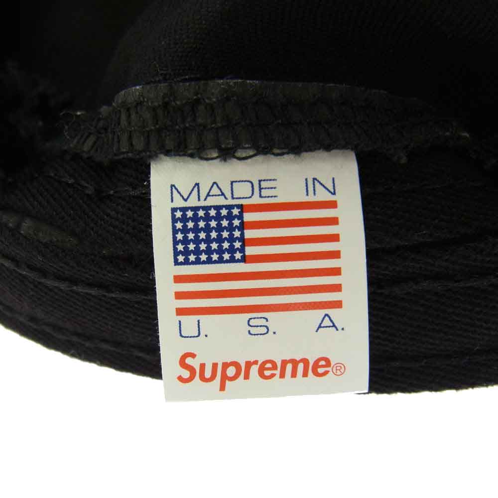 Supreme シュプリーム 5 Panel Camp Cap ボックスロゴ パネル キャンプ ブラック系【中古】