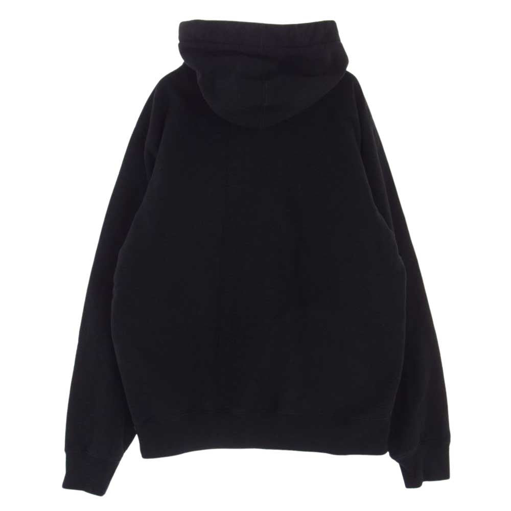 Supreme シュプリーム 20SS Tonal Webbing Hooded Sweatshirt トーナル ウェビング ロゴテープ フーデッド スウェットシャツ パーカー ブラック系 L【中古】