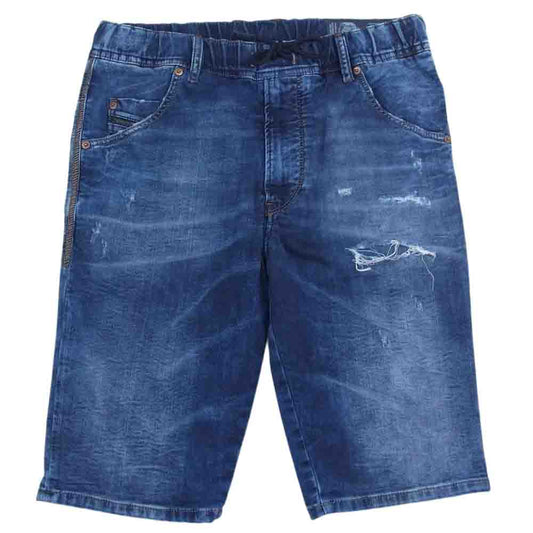 DIESEL ディーゼル D Krooshort NE Denim Shorts ストレッチ デニム ショート パンツ ショーツ  インディゴブルー系 30【中古】