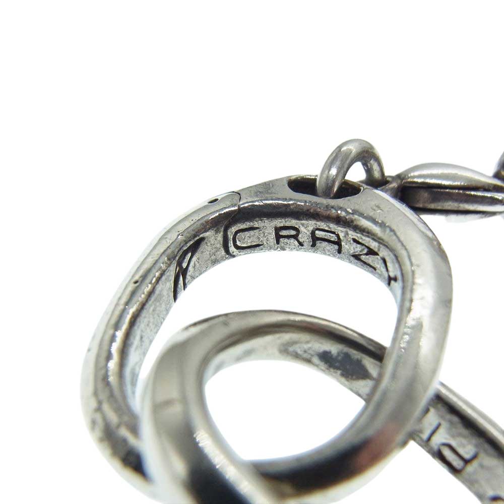CRAZY PIG クレイジーピッグ HANDCUFF BRACELET SMALL ハンドカフ ブレスレット スモール  シルバー系【中古】