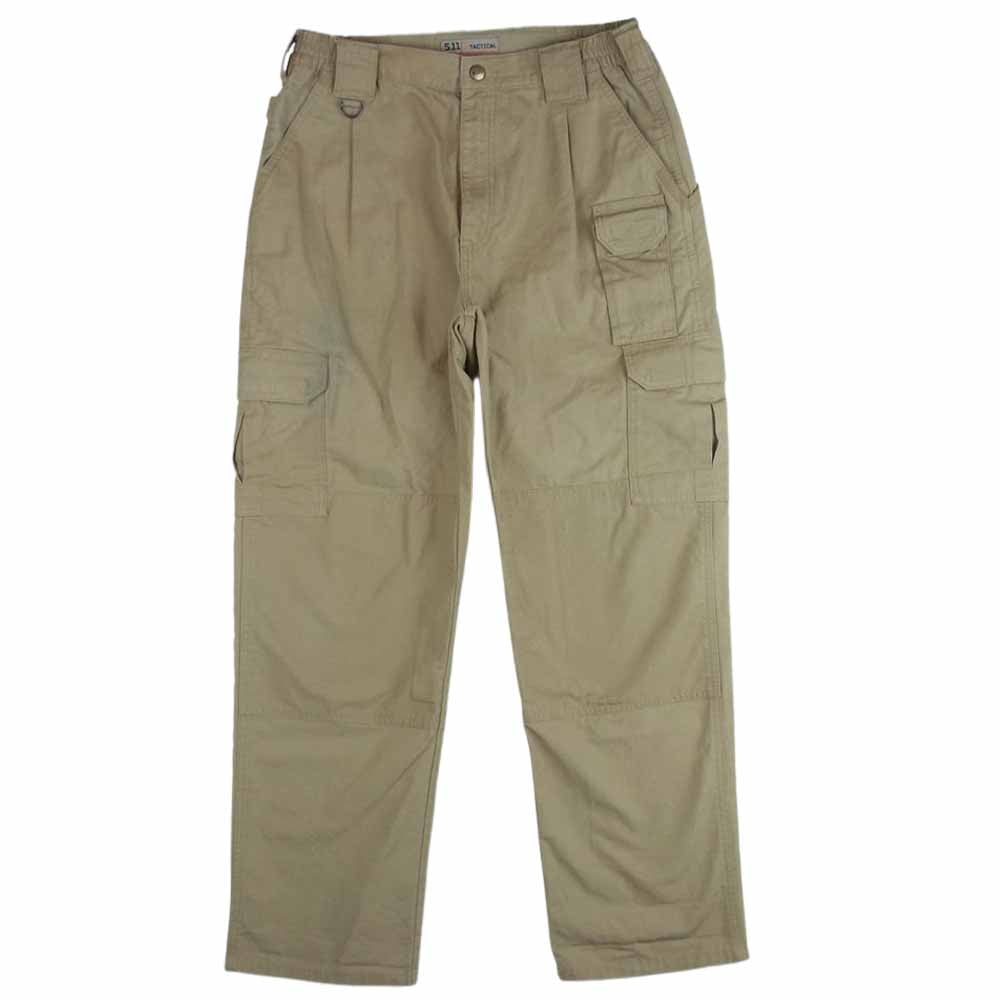 タクティカル ミリタリー タクティカル パンツ コヨーテ コットン カンボジア製 ベージュ系 32【中古】