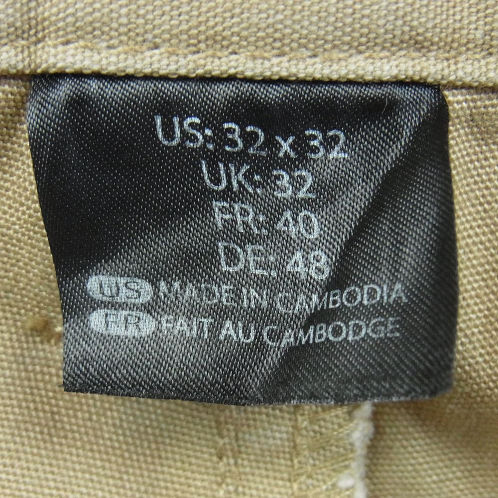 タクティカル ミリタリー タクティカル パンツ コヨーテ コットン カンボジア製 ベージュ系 32【中古】