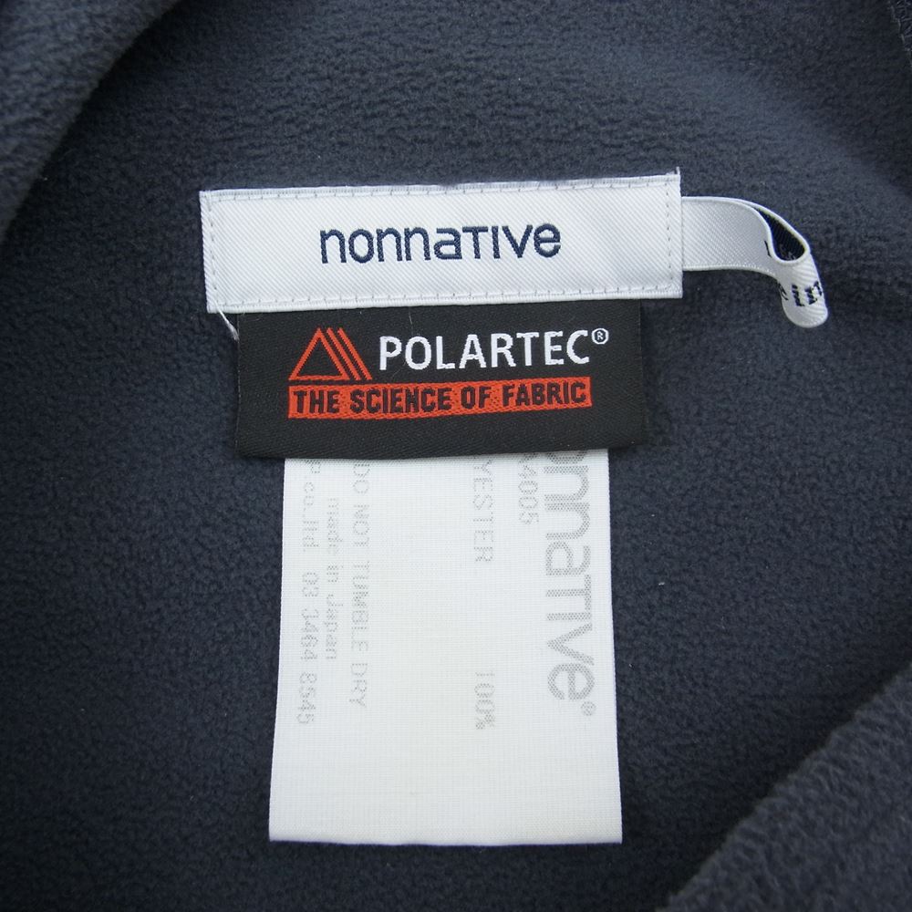nonnative ノンネイティブ NN-A4005  HIKER HOODED NECK WARMER POLY FLEECE POLARTEC ネックウォーマー グレー系【中古】