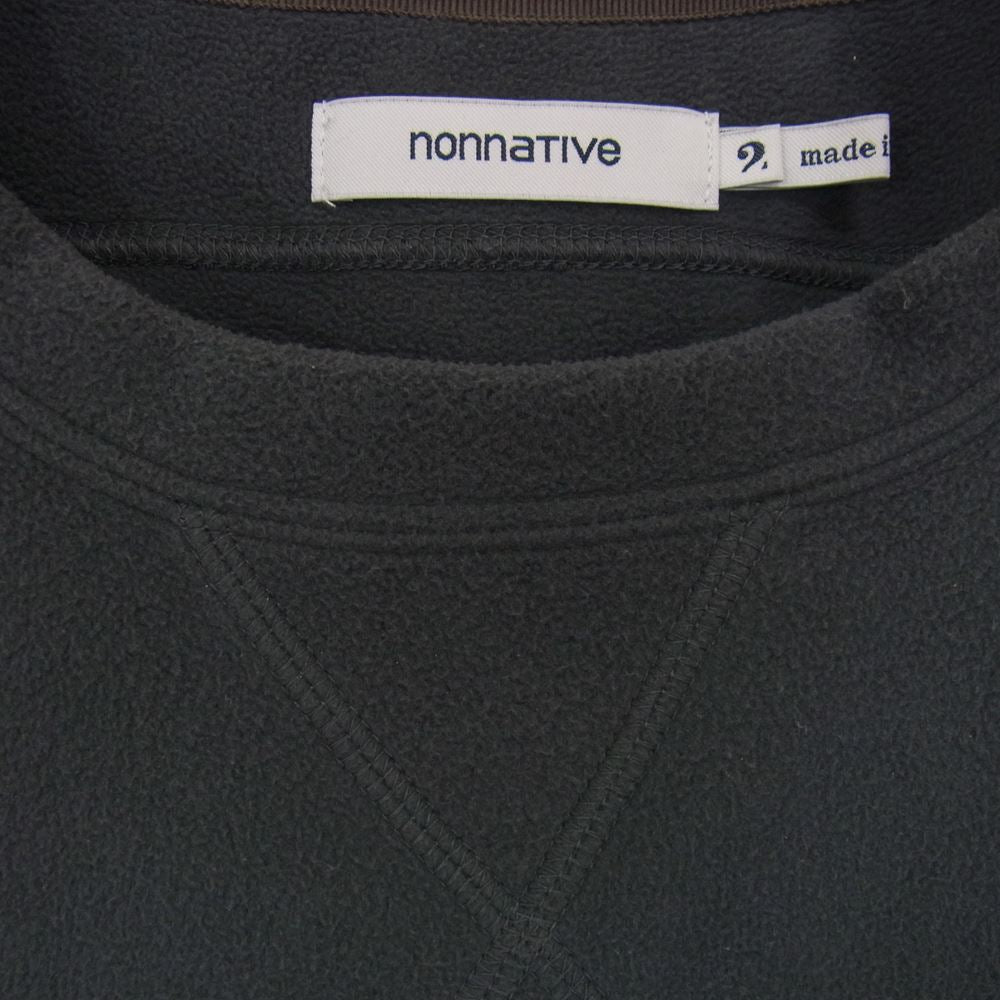 nonnative ノンネイティブ  NN-C4003 TROOPER CREW POLY FLEECE POLARTEC クルーネック フリース モスグリーン系 2【中古】