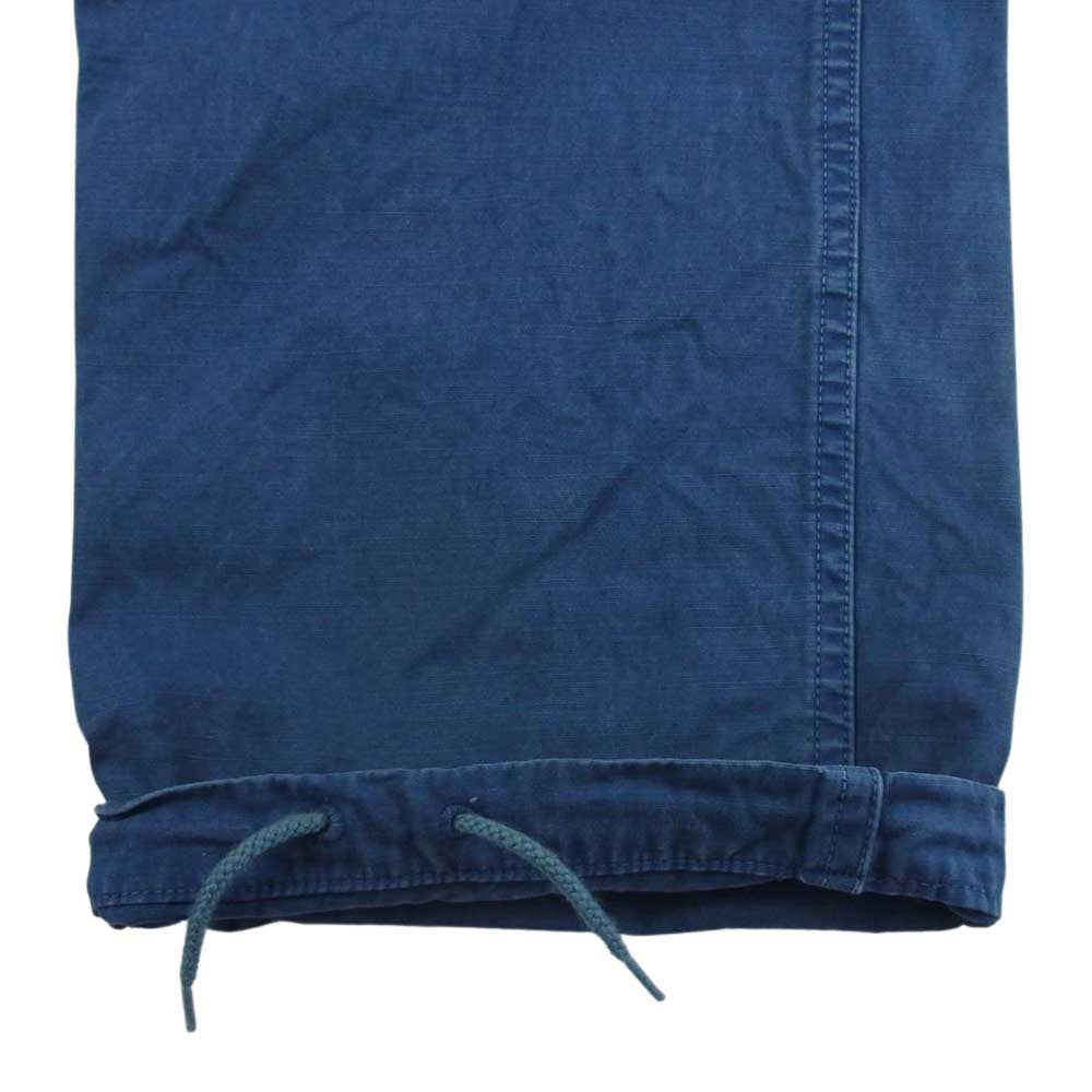 nonnative ノンネイティブ NN-P4137 TROOPER 6P TROUSERS 03 COTTON WEATHER OVERDYED VW 6ポケット カーゴ トラウザー パンツ ネイビー系 2【中古】