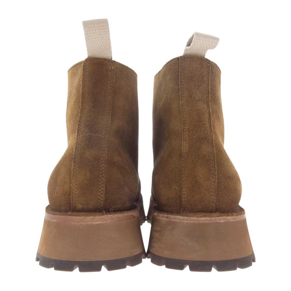 nonnative ノンネイティブ 22SS WORKER LACE UP BOOTS COW LEATHER カウレザー レースアップ ブーツ ブラウン系 42【美品】【中古】