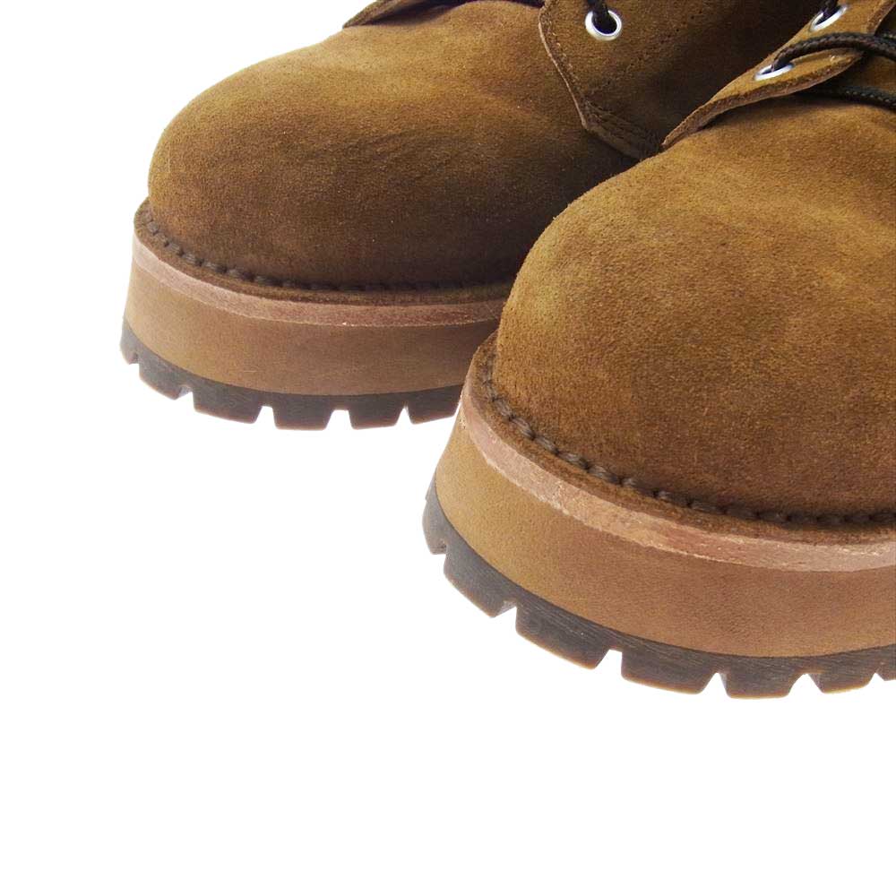 nonnative ノンネイティブ 22SS WORKER LACE UP BOOTS COW LEATHER カウレザー レースアップ ブーツ ブラウン系 42【美品】【中古】
