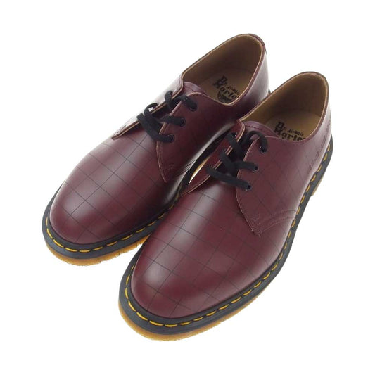 UNDERCOVER アンダーカバー × Dr.Martens 1461 Cherry Red ドクターマーチン チェリーレッド 3ホール ダービー シューズ ワインレッド系 8【新古品】【未使用】【中古】