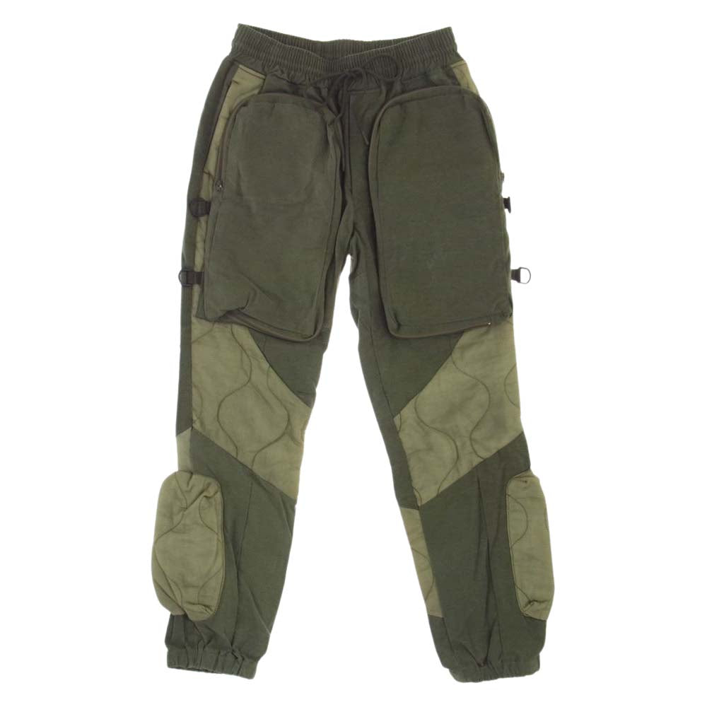 READY MADE レディメイド RE-CO-KH-00-00-115 LINER TACTICAL PANTS ライナー タクティカル パンツ グリーン系 2【極上美品】【中古】