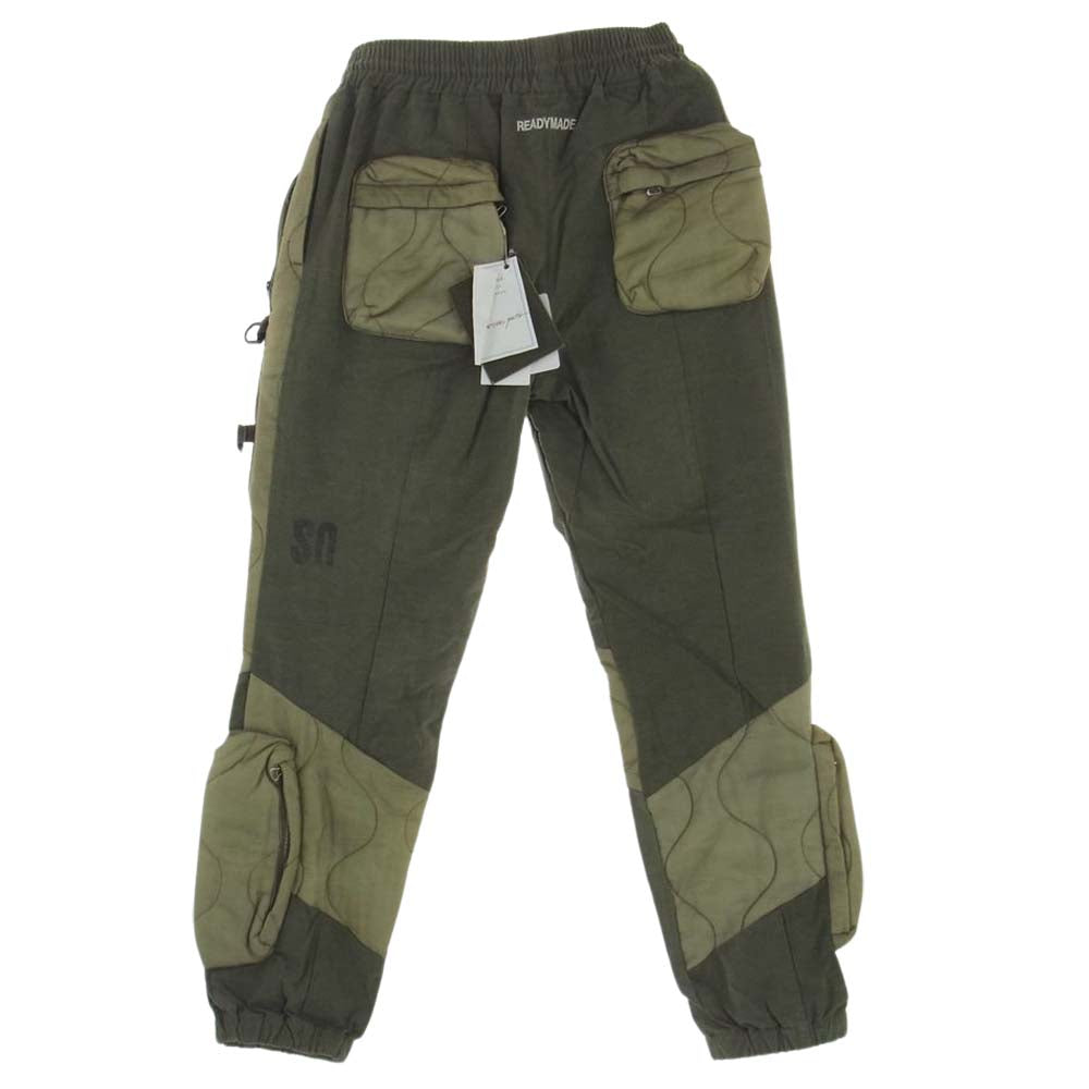 READY MADE レディメイド RE-CO-KH-00-00-115 LINER TACTICAL PANTS ライナー タクティカル パンツ グリーン系 2【極上美品】【中古】