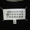 MAISON MARGIELA メゾンマルジェラ ①⑩ライン 22AW S50AM0564 レザー切替 ショールカラー ダブル コート ブラック系 48【美品】【中古】