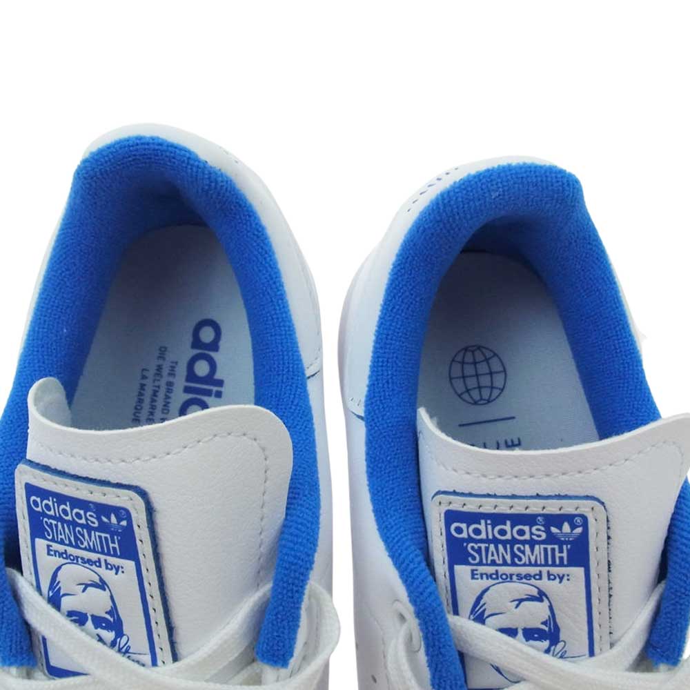 adidas アディダス GX4415 Originals STAN SMITH スタンスミス  ローカット スニーカー ホワイト系 ブルー系 22.5cm【新古品】【未使用】【中古】