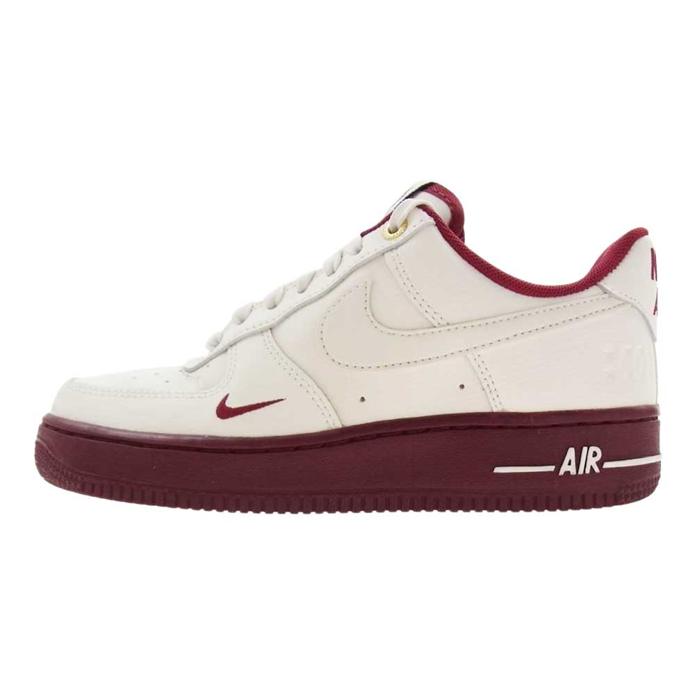 NIKE ナイキ DQ7582-100 WMNS Air Force 1 Low 40th Anniversary Sail Team Red ウィメンズ エアフォース1 ロー 40th アニバーサリー セイル チームレッド  23.0cm【中古】