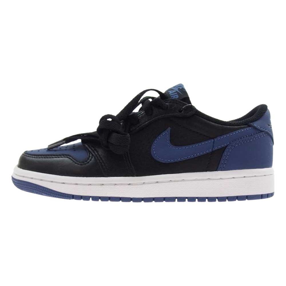 NIKE AIR JORDAN ナイキ ジョーダン CZ0790-041 AIR JORDAN 1 RETRO LOW MG Mystic Navy ローカット スニーカー ネイビー系 ブラック系 23.0cm【新古品】【未使用】【中古】