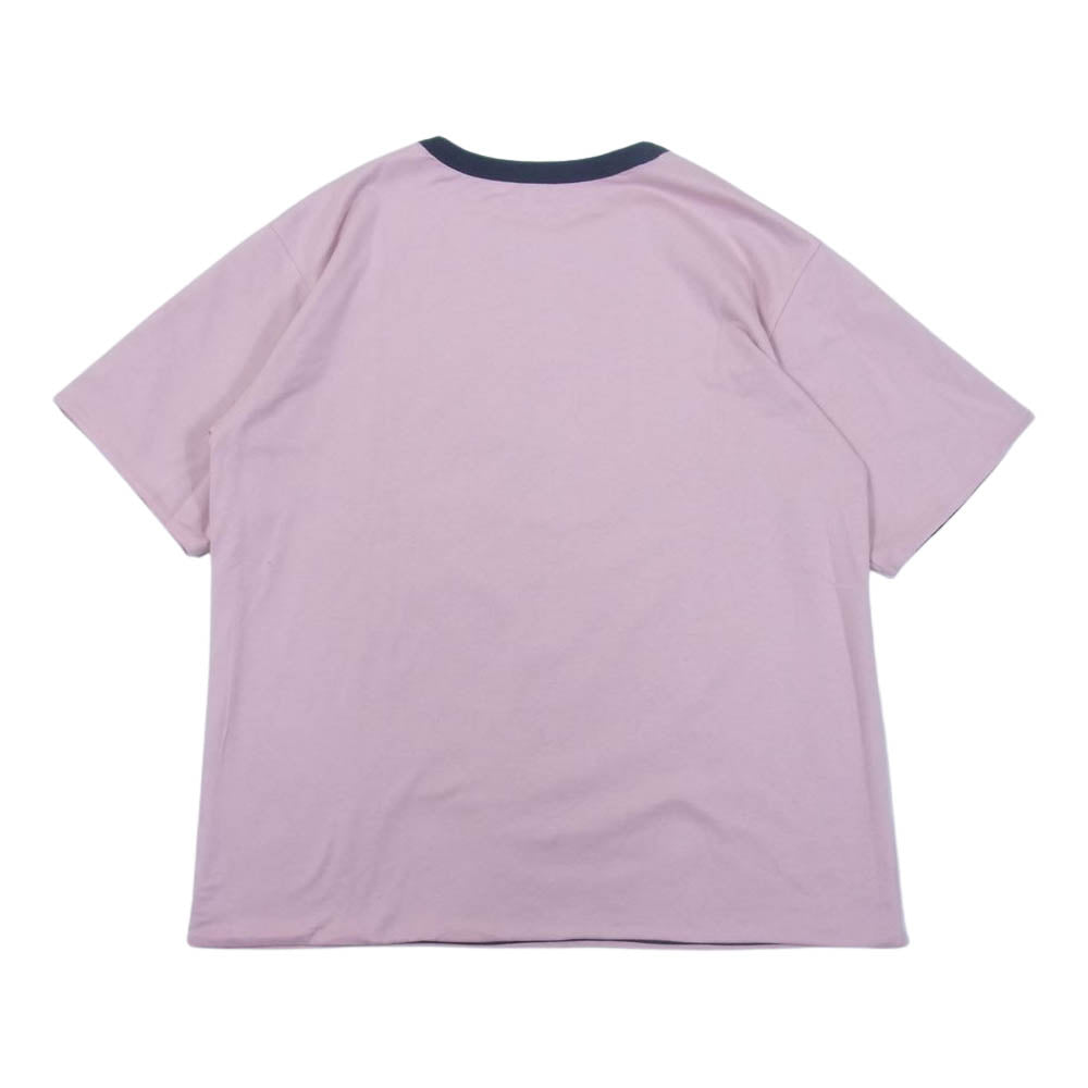 Needles ニードルス SHORT SLEEVE REVERSIBLE TEE ショート スリーブ リバーシブル 半袖 Tシャツ チャコール系 ピンク系 XL【中古】