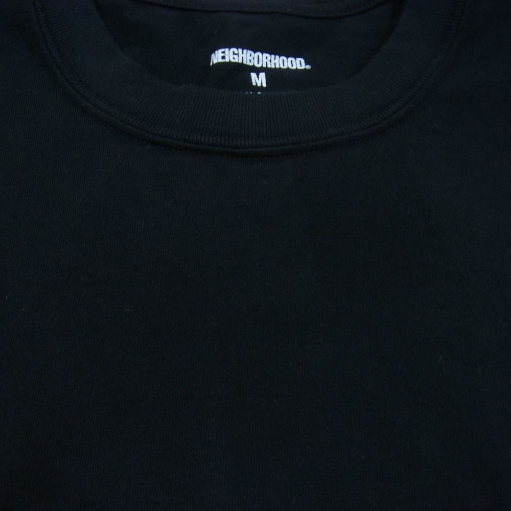 NEIGHBORHOOD ネイバーフッド 23SS  231PCNH-LT01 NH . TEE LS-1 ロング スリーブ Tシャツ コットン 天竺 ブラック系 M【中古】