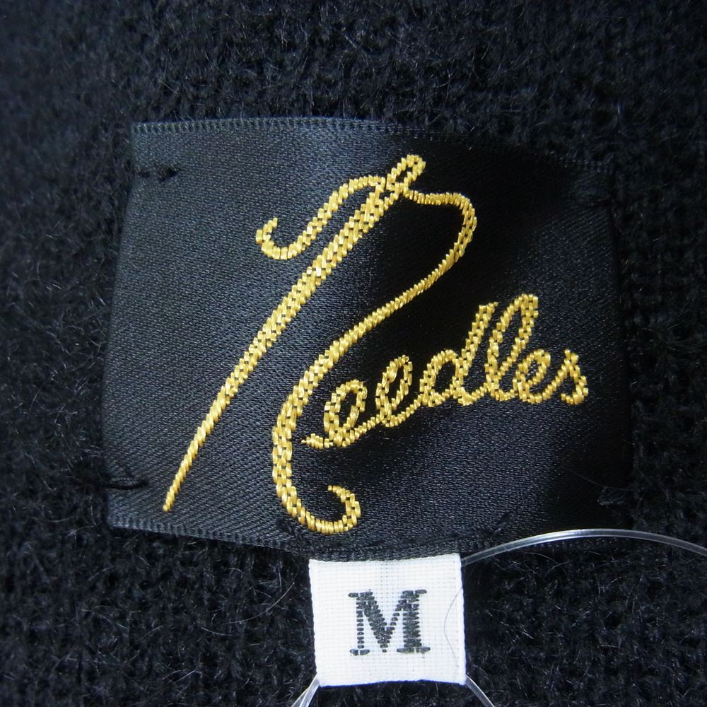 Needles ニードルス 22AW LQ449-JF モヘア カーディガン ブラック系 M