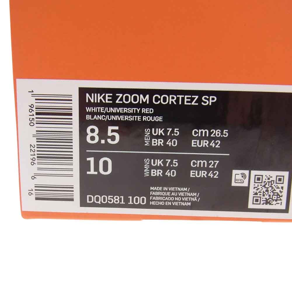NIKE ナイキ DQ0581-100 SACAI ZOOM CORTEZ SP サカイ ズーム コルテッツ スペシャル ローカット スニーカー マルチカラー系 26.5cm【新古品】【未使用】【中古】