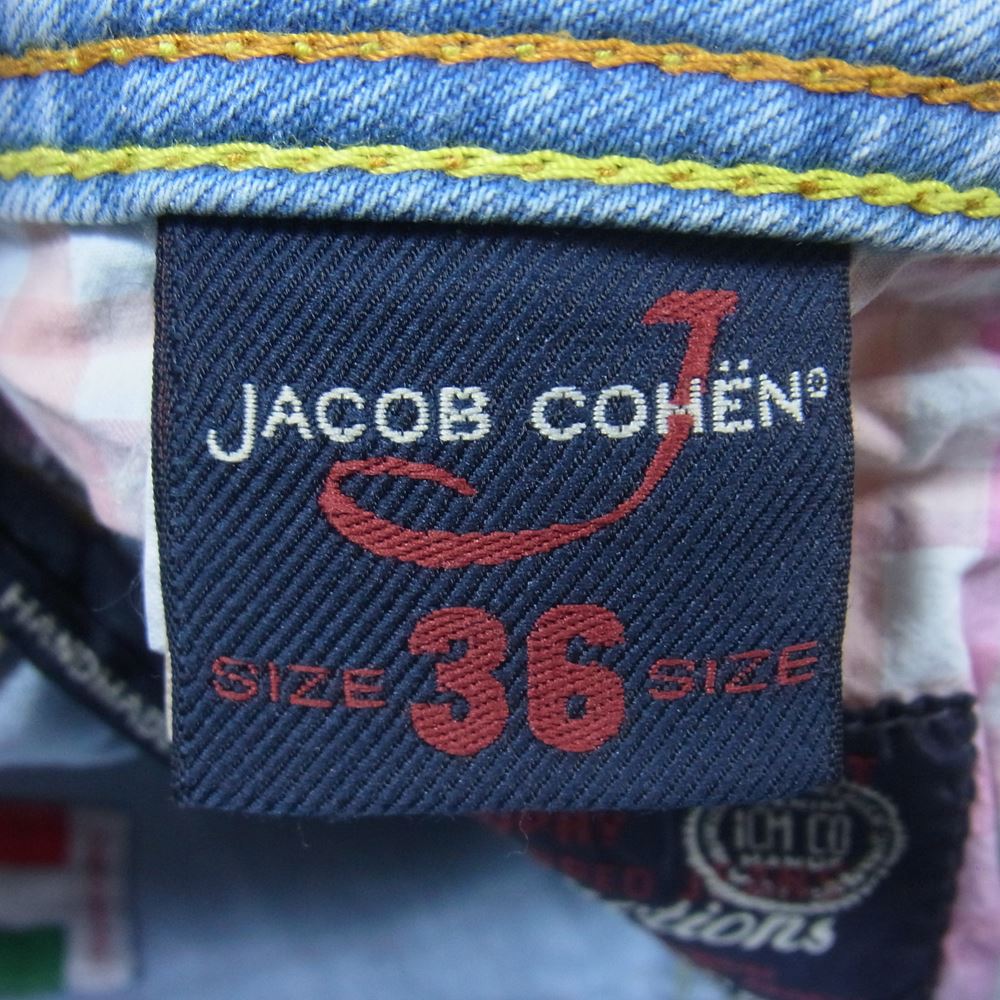 JACOB COHEN ヤコブコーエン J622 ストレッチ デニム パンツ インディゴブルー系 36【中古】