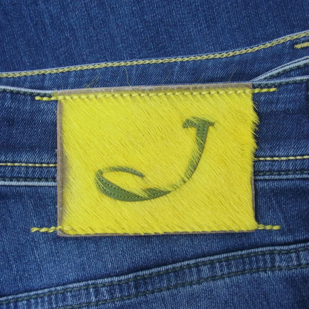 JACOB COHEN ヤコブコーエン PW622 ストレッチ デニム パンツ インディゴブルー系 36【中古】