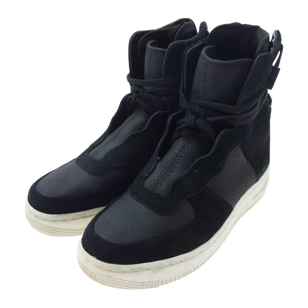 NIKE ナイキ BV8252-001 W AIR FORCE 1 REBEL XX PRM エア フォース 1 レベル XX プレミアム THE 1 REIMAGINED COLLECTION ザ・ワン リイマジンド コレクション ハイカット スニーカー ブラック系 23.5cm【中古】