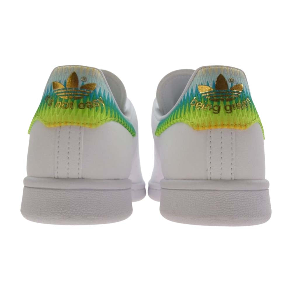 adidas アディダス FX5998 STAN SMITH J DISNEY スタンスミス ティンカーベル サステナブル スニーカー ホワイト系 23.5cm【新古品】【未使用】【中古】