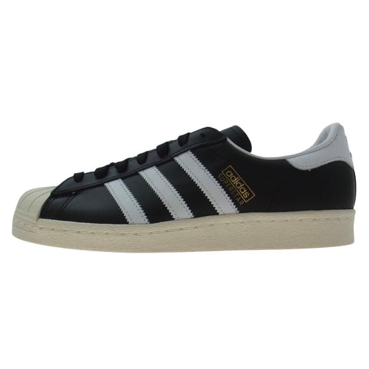 adidas アディダス IF2385 SUPERSTAR 80s BAPE ア ベイシング エイプ スーパースター スニーカー ブラック系 26.5cm【極上美品】【中古】