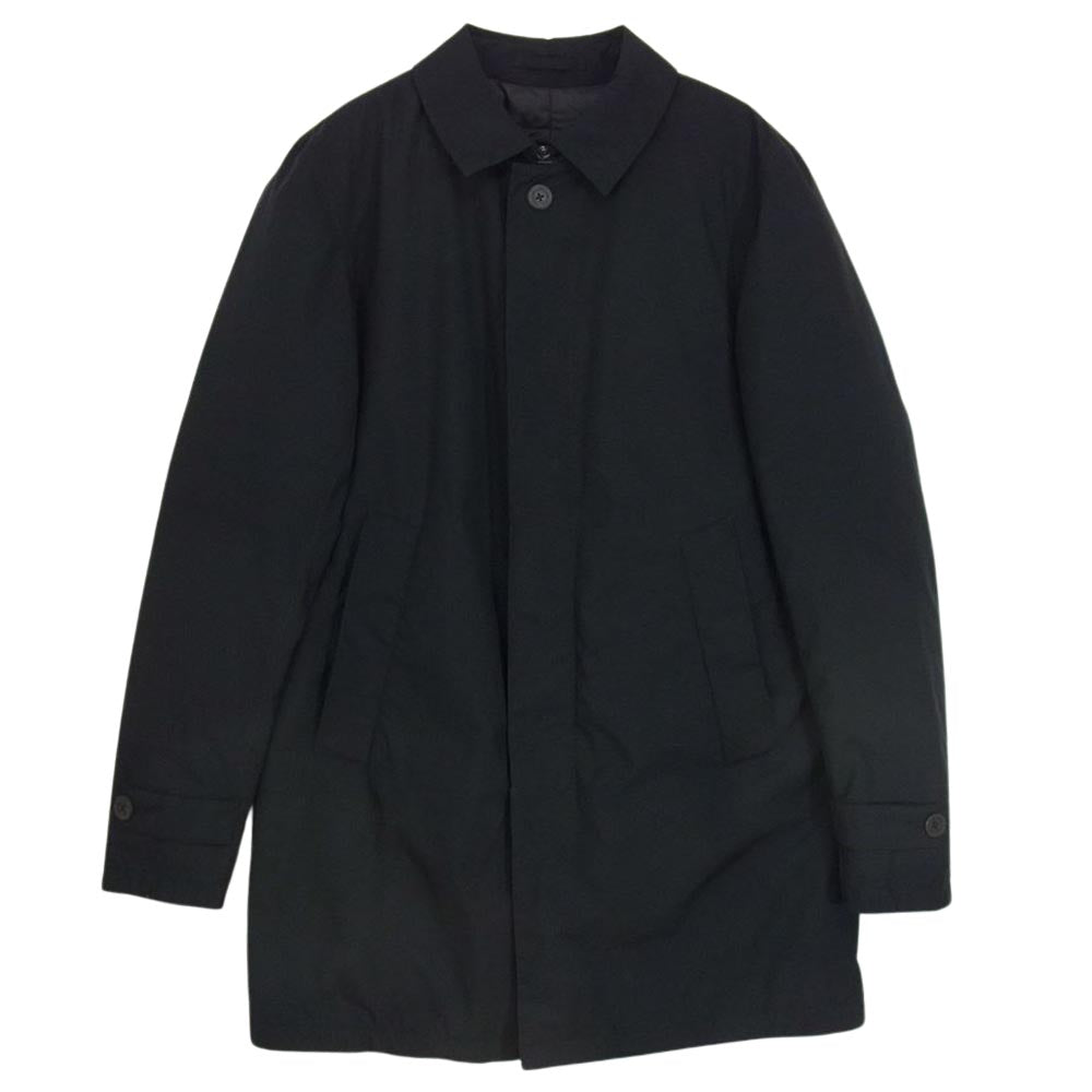 Herno ヘルノ P1002UL11121 国内正規品 Laminar ラミナー GORE-TEX ゴアテックス ダウン コート ダークネイビー系 44【中古】
