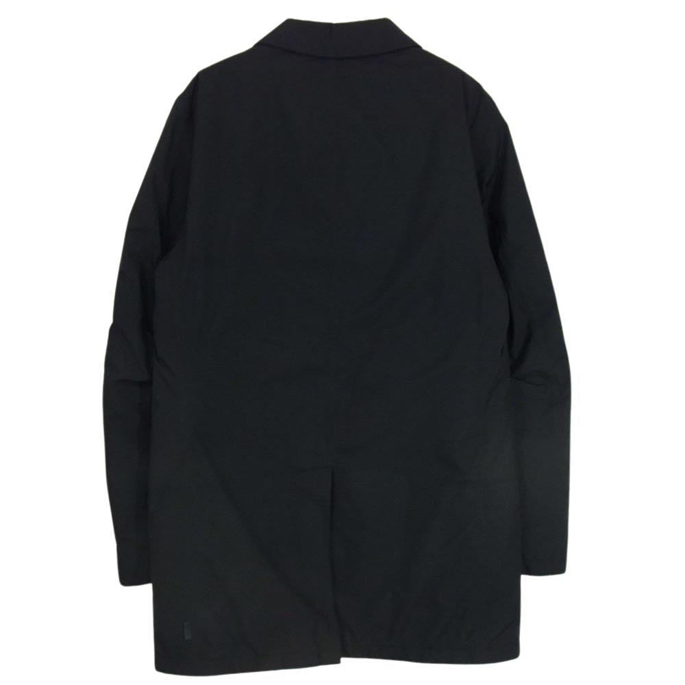 Herno ヘルノ P1002UL11121 国内正規品 Laminar ラミナー GORE-TEX ゴアテックス ダウン コート ダークネイビー系 44【中古】