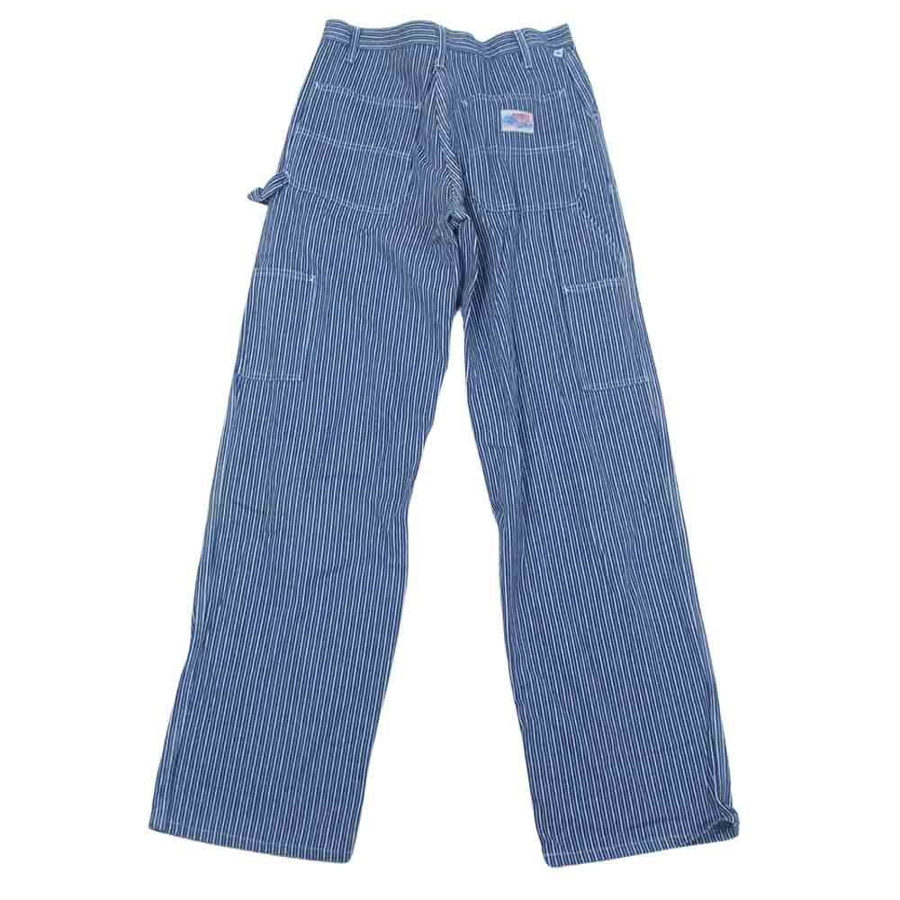 ブルックリンオーバーオール　古着　Made in USA　ヒッコリーストライプ ブルックリンオーバーオール USA製 ヒッコリー ペインター パンツ