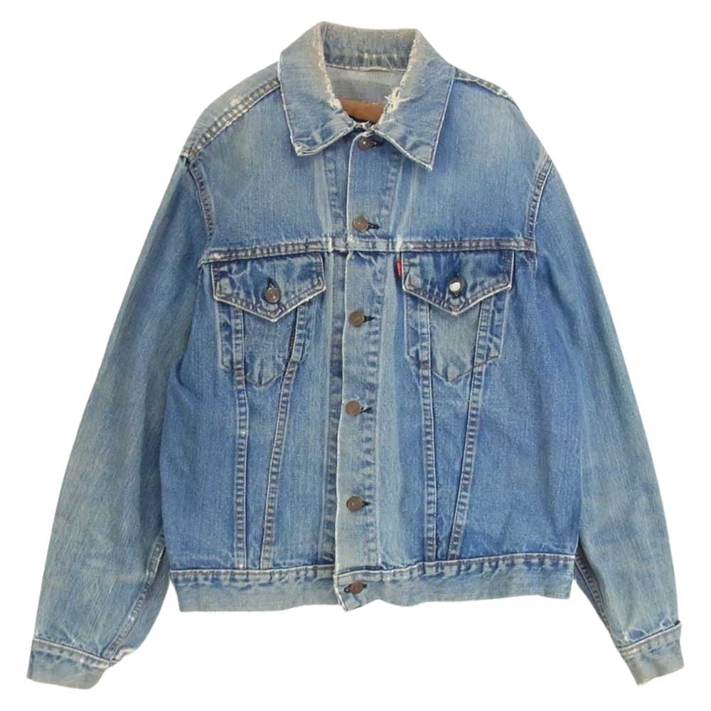 Levi's リーバイス ヴィンテージ オリジナル 70505 BIG E 刻印無し デニム ジャケット インディゴブルー系 サイズ表記無【中古】