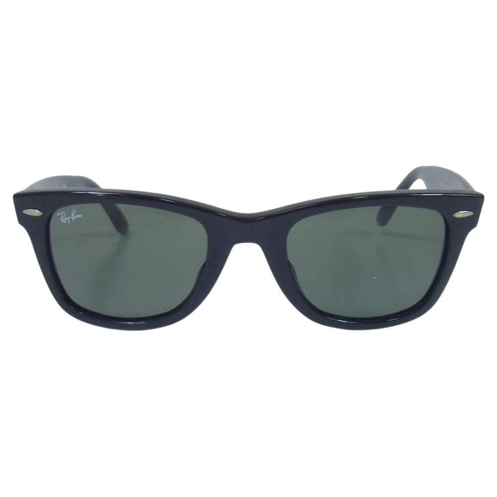Ray-Ban レイバン RB2140F 国内正規品 WAYFARER ウェイファーラー サングラス ブラック系 52□22 150【中古】