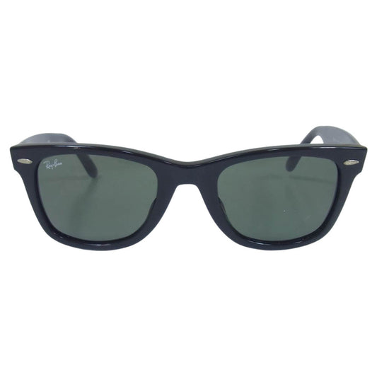 Ray-Ban レイバン RB2140F 国内正規品 WAYFARER ウェイファーラー サングラス ブラック系 52□22 150【中古】