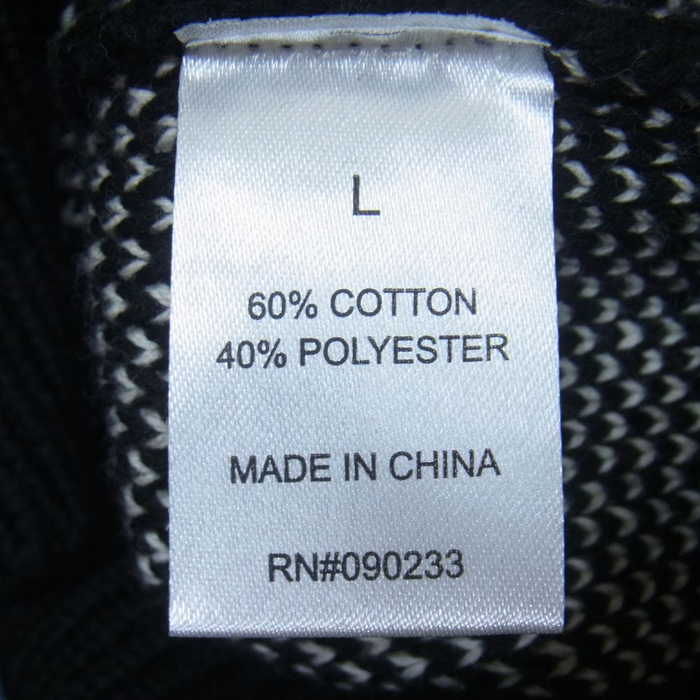FEAR OF GOD フィアオブゴッド ESSENTIALS エッセンシャルズ KNITHOODIE ニットフーディー パーカー ブラック系 L【中古】