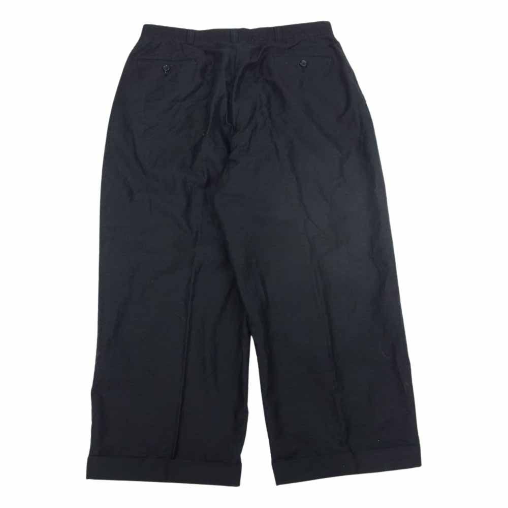 GRAPHPAPER グラフペーパー 22SS GM221-40250L L'ECHOPPE別注 MOLESKIN PT コットンリネン モールスキン パンツ ブラック系【中古】