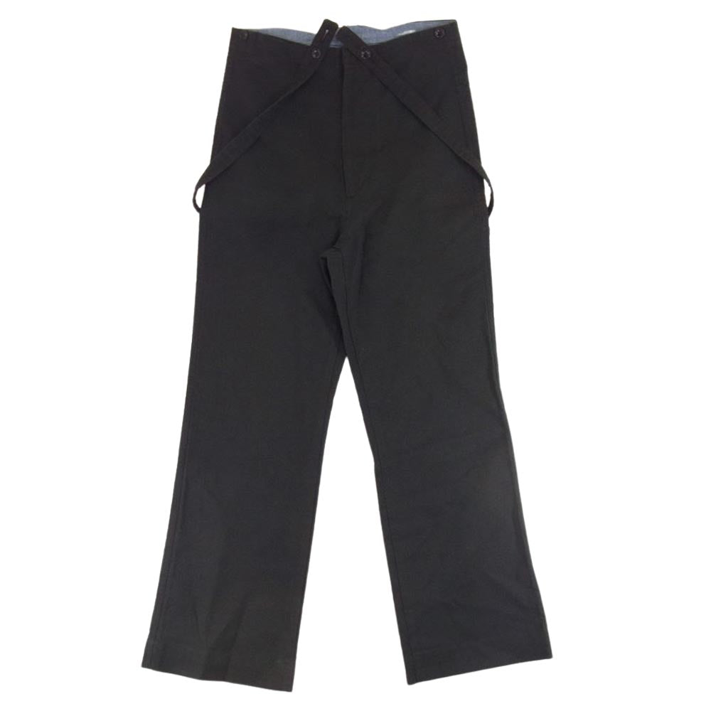 VISVIM ビズビム 21AW  03191105008002 WMV HW ALBERTA BRACES PT サスペンダー パンツ ブラック系 O【中古】
