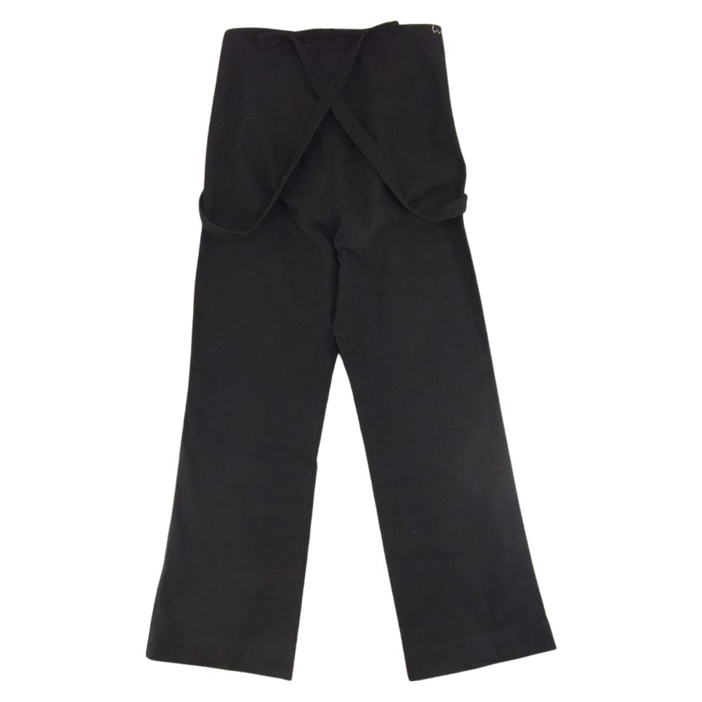 VISVIM ビズビム 21AW  03191105008002 WMV HW ALBERTA BRACES PT サスペンダー パンツ ブラック系 O【中古】