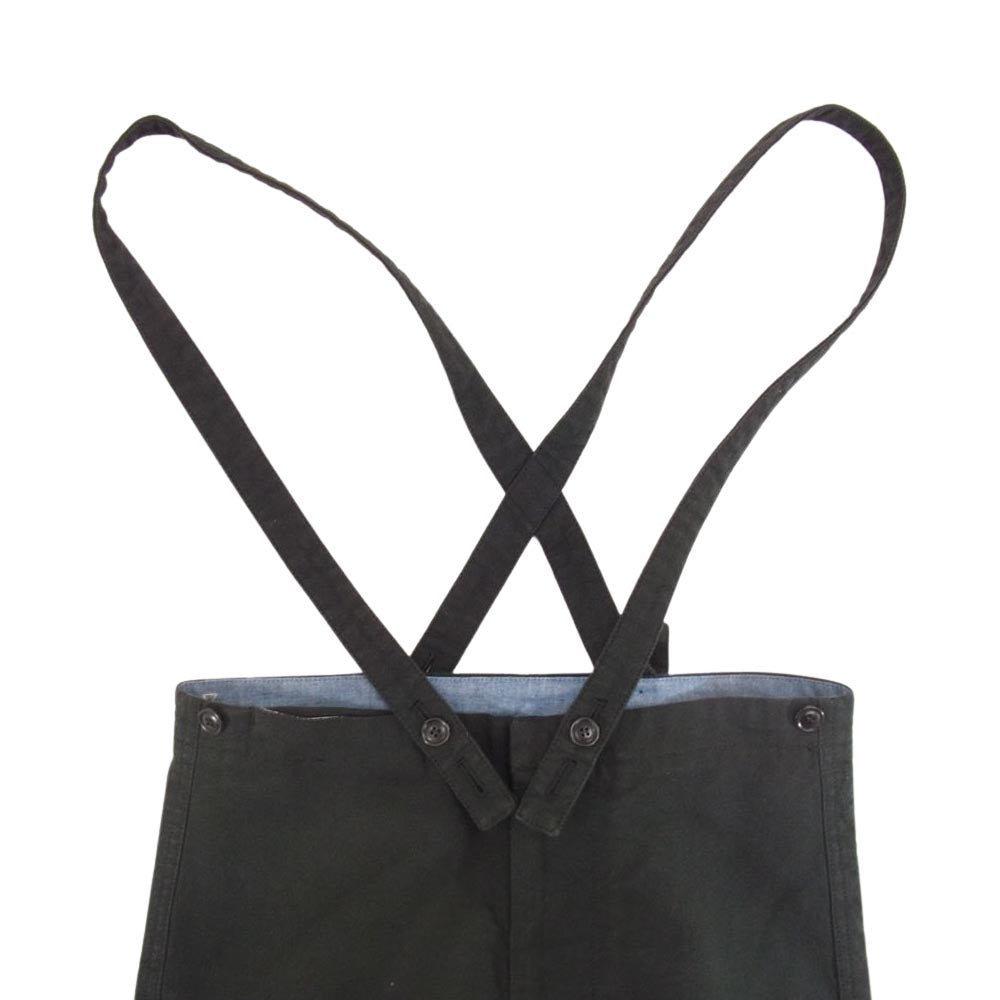 VISVIM ビズビム 21AW  03191105008002 WMV HW ALBERTA BRACES PT サスペンダー パンツ ブラック系 O【中古】