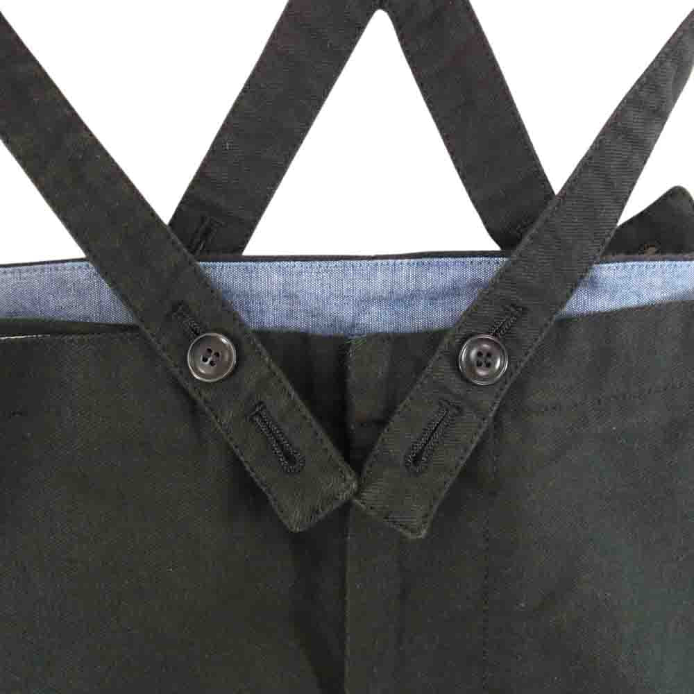 VISVIM ビズビム 21AW  03191105008002 WMV HW ALBERTA BRACES PT サスペンダー パンツ ブラック系 O【中古】