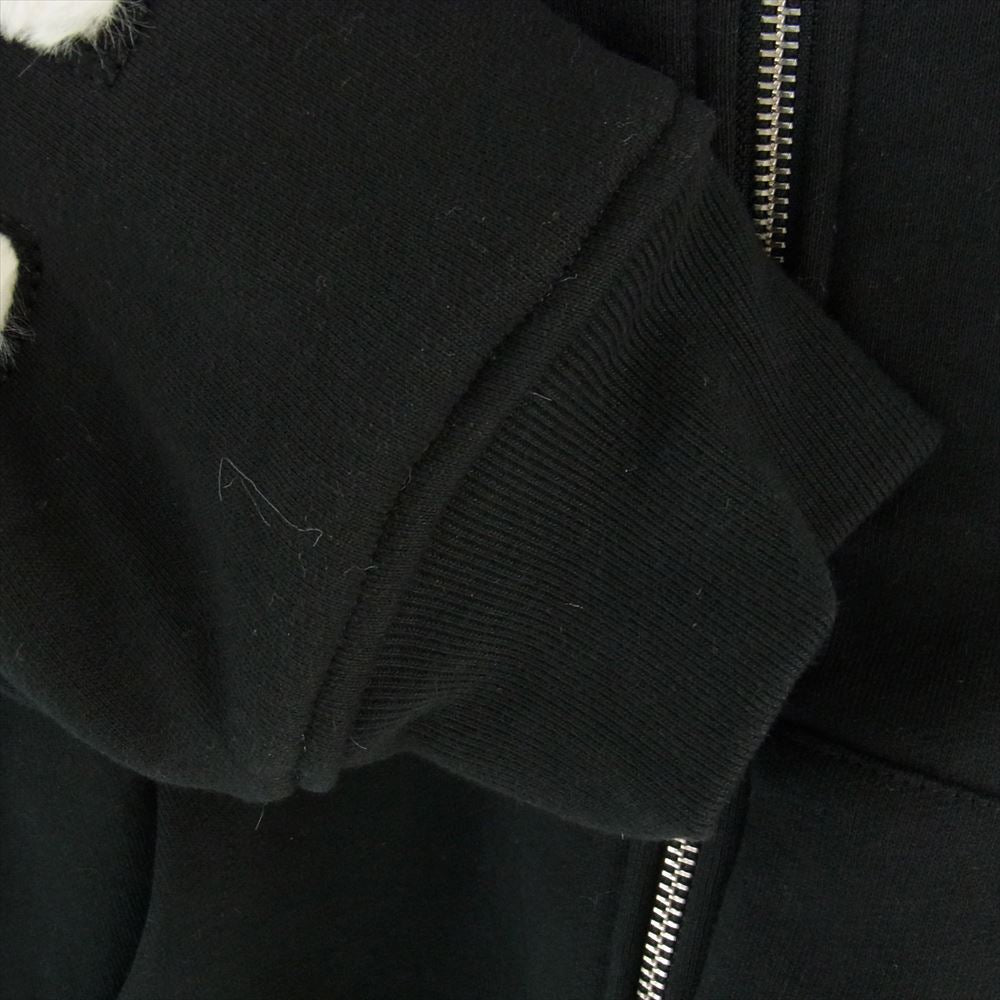 Supreme シュプリーム 22AW  Faux Fur Lined Zip Up Hooded Sweatshirt ジップ アップ スウェット パーカー ブラック系 S【新古品】【未使用】【中古】